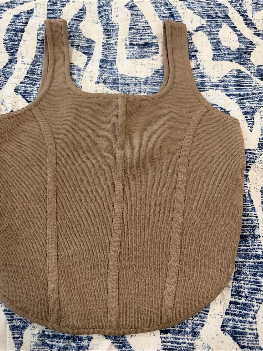 Women’s Knit Tank Camisole - Taupe